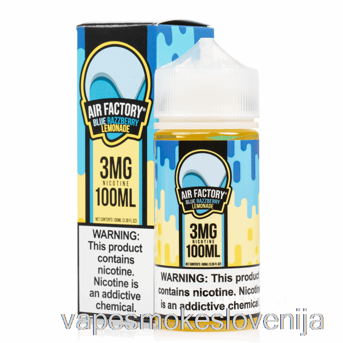 Vape Za Enkratno Uporabo Blue Razzberry Limonade - Air Factory - 100ml 0mg